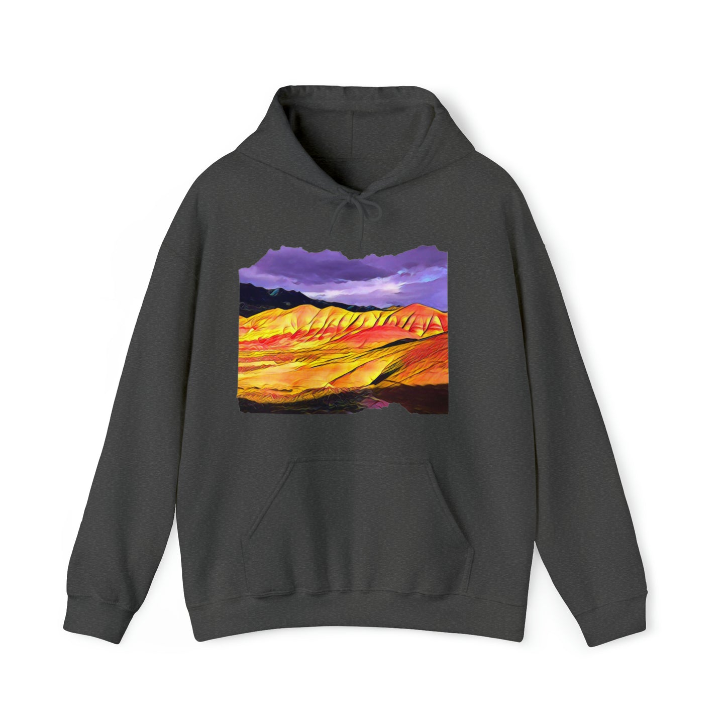 Mountains Painted Hills Unisex Heavy Blend™ Hooded Sweatshirt