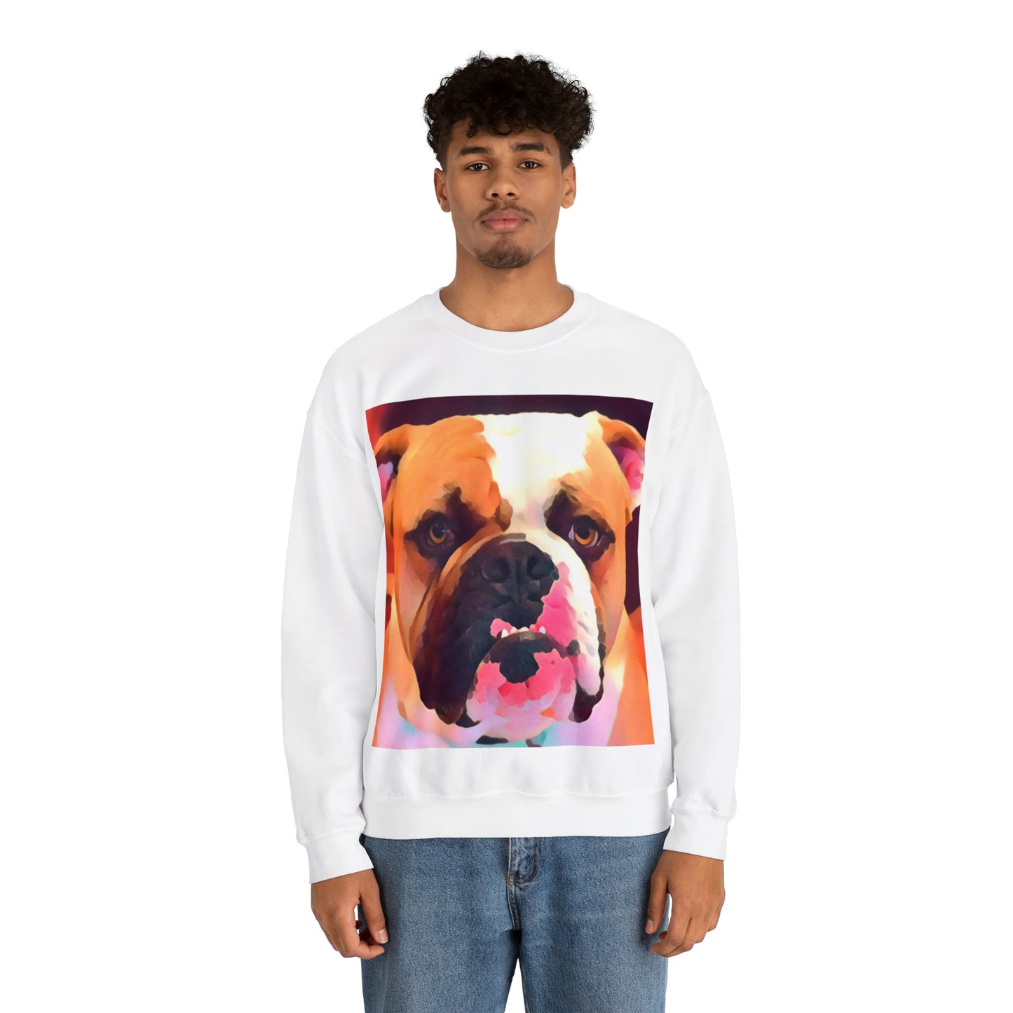 Pasca Bull Dog Red Sweatshirt