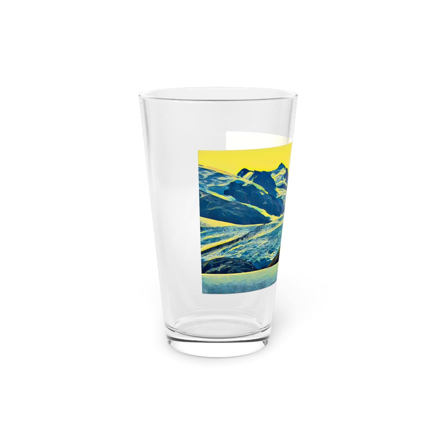 Alaska Portage Glacier Pint Glass, 16oz