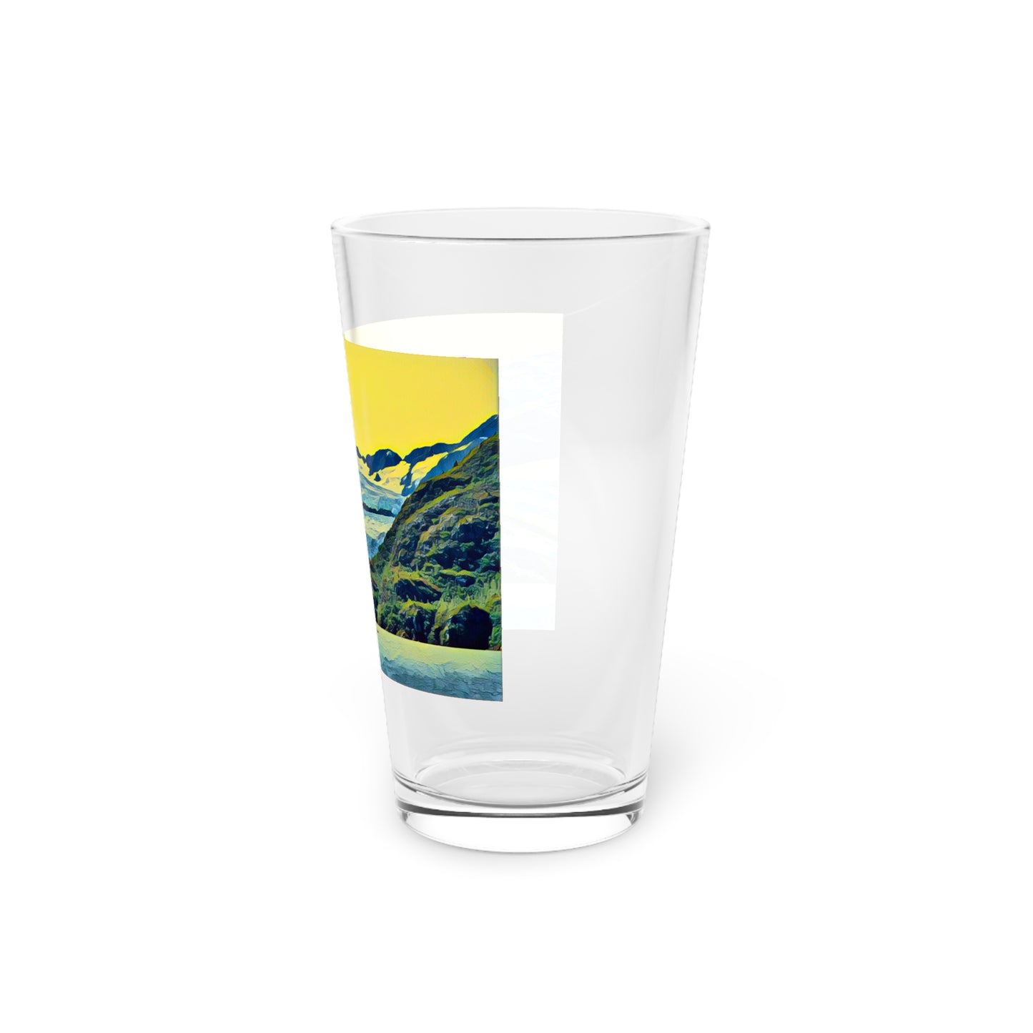 Alaska Portage Glacier Pint Glass, 16oz