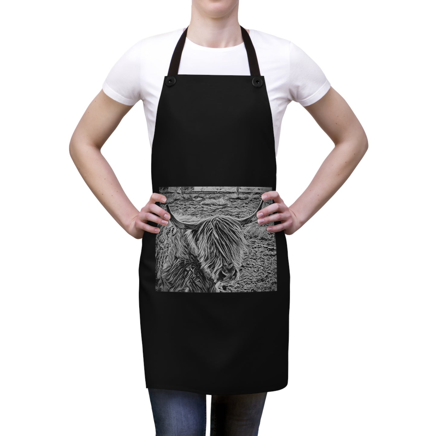 Highland Cow Apron