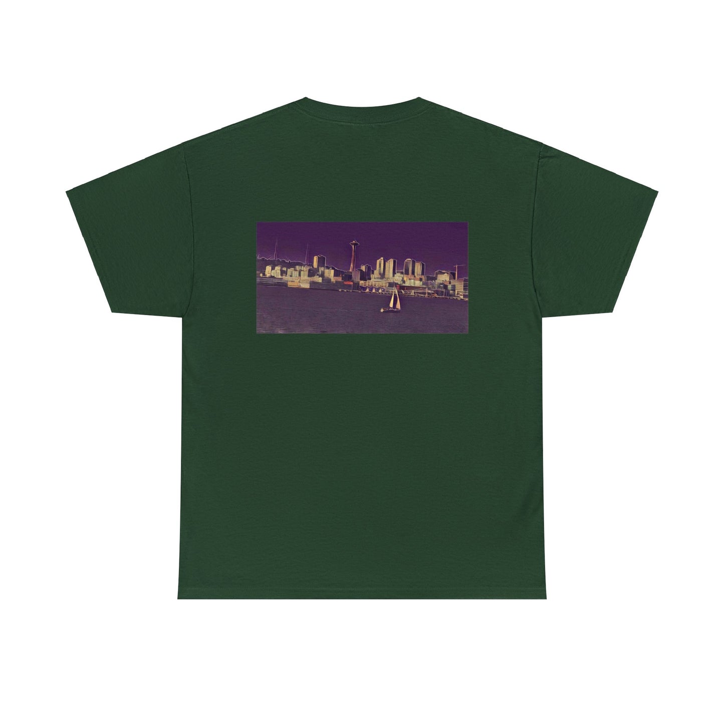 Sailing Seattle Cotton Tee