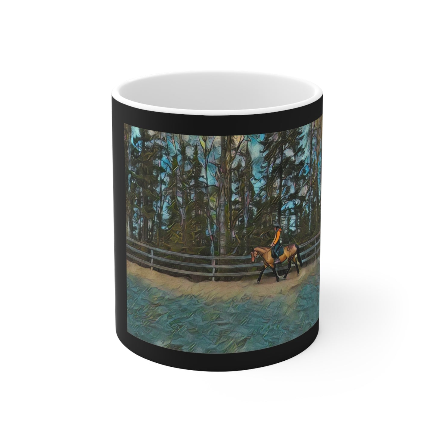 Honey Bee's in the Woods Mug