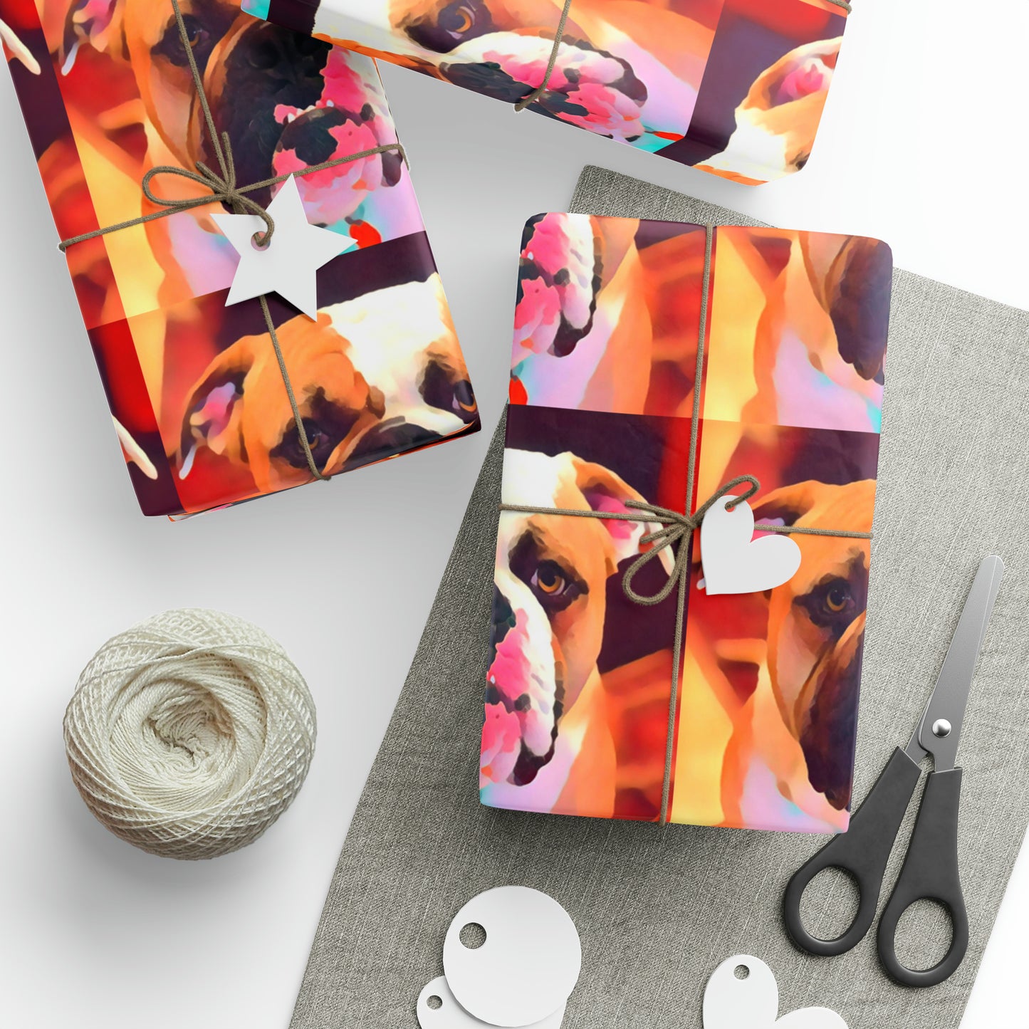 Pasca Bull Dog Wrapping Papers