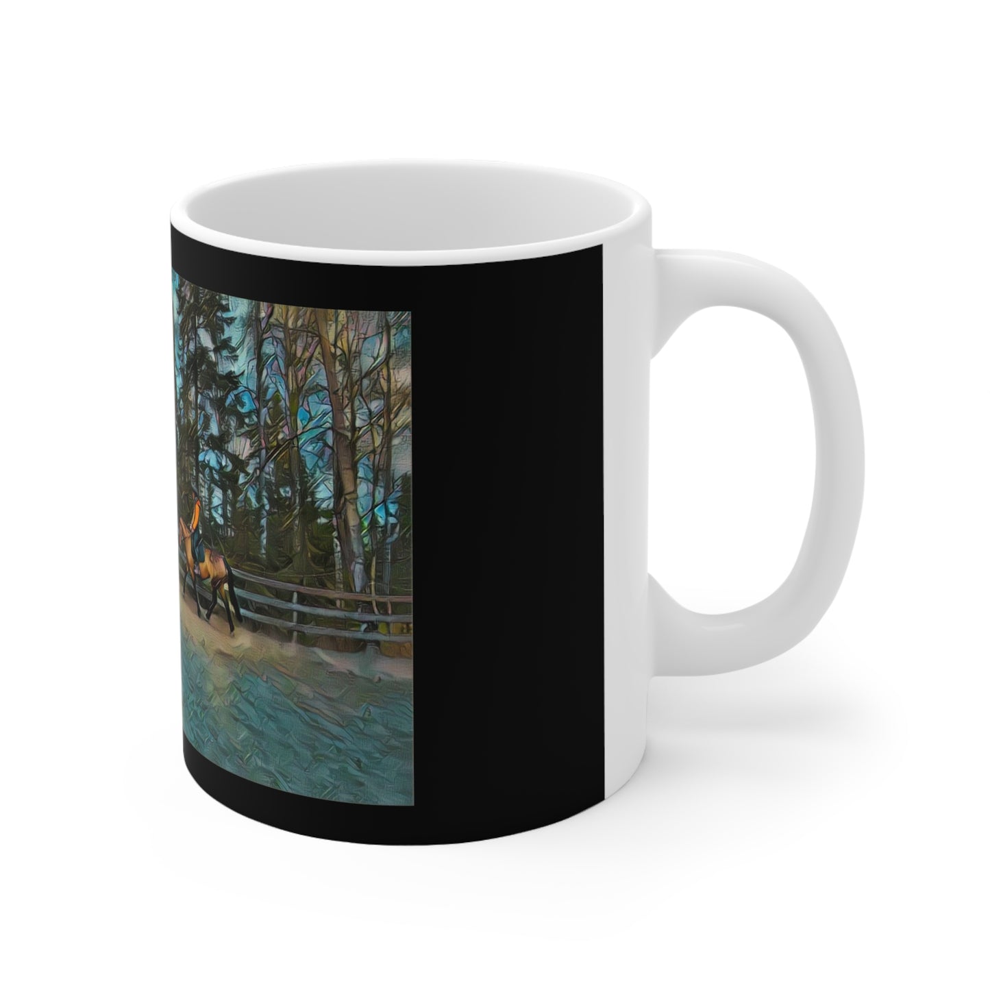 Honey Bee's in the Woods Mug