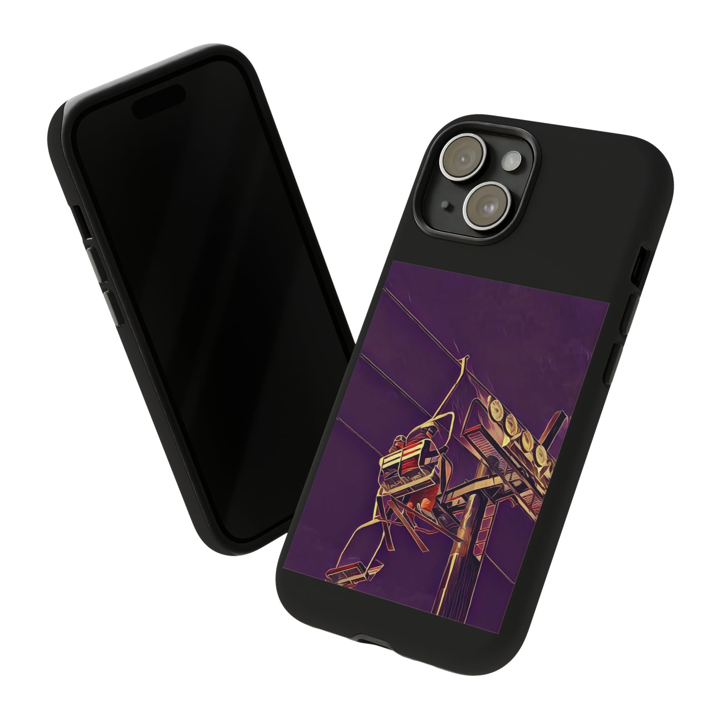 Ski The Line Phone Case