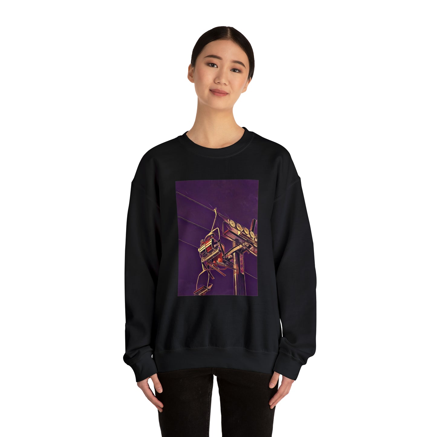 Ride the Line  Heavy Blend™ Crewneck Sweatshirt