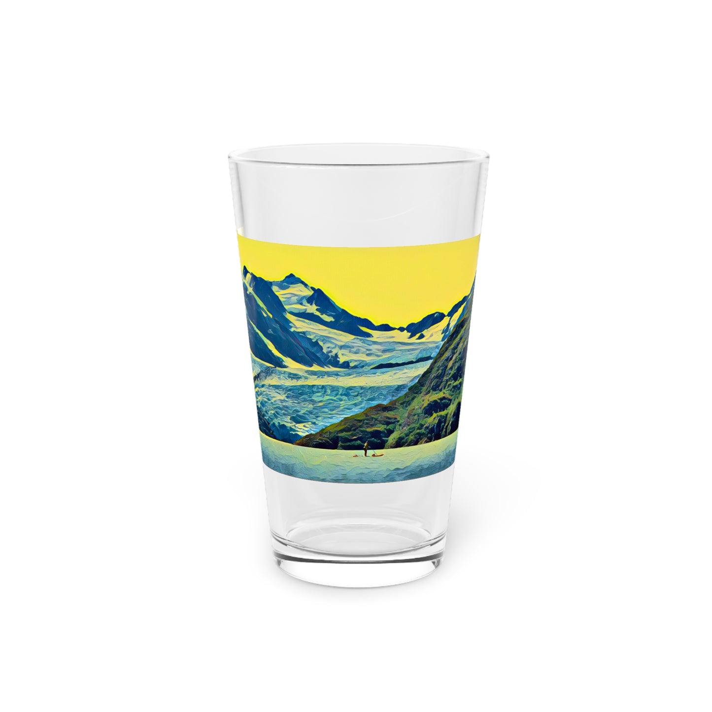 Alaska Portage Glacier Pint Glass, 16oz