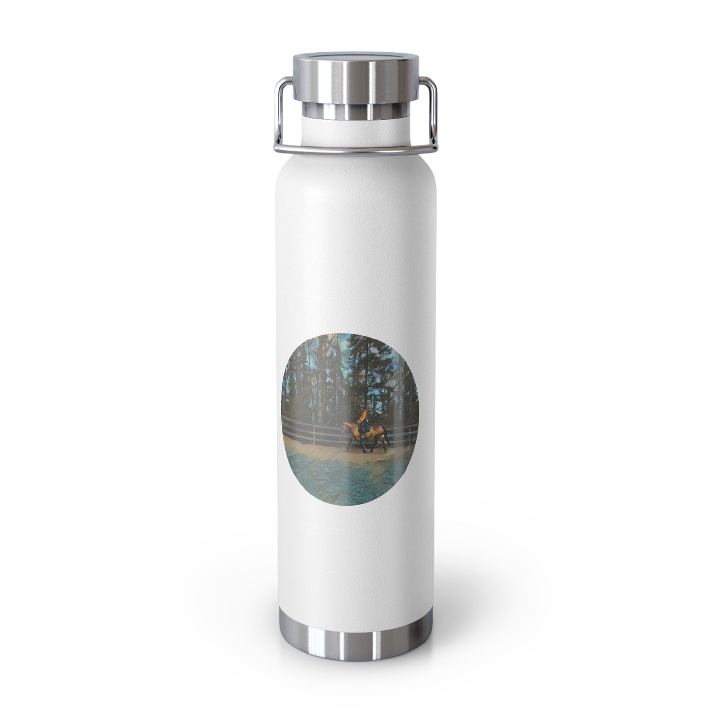 Honey Bee Circle Water Bottle