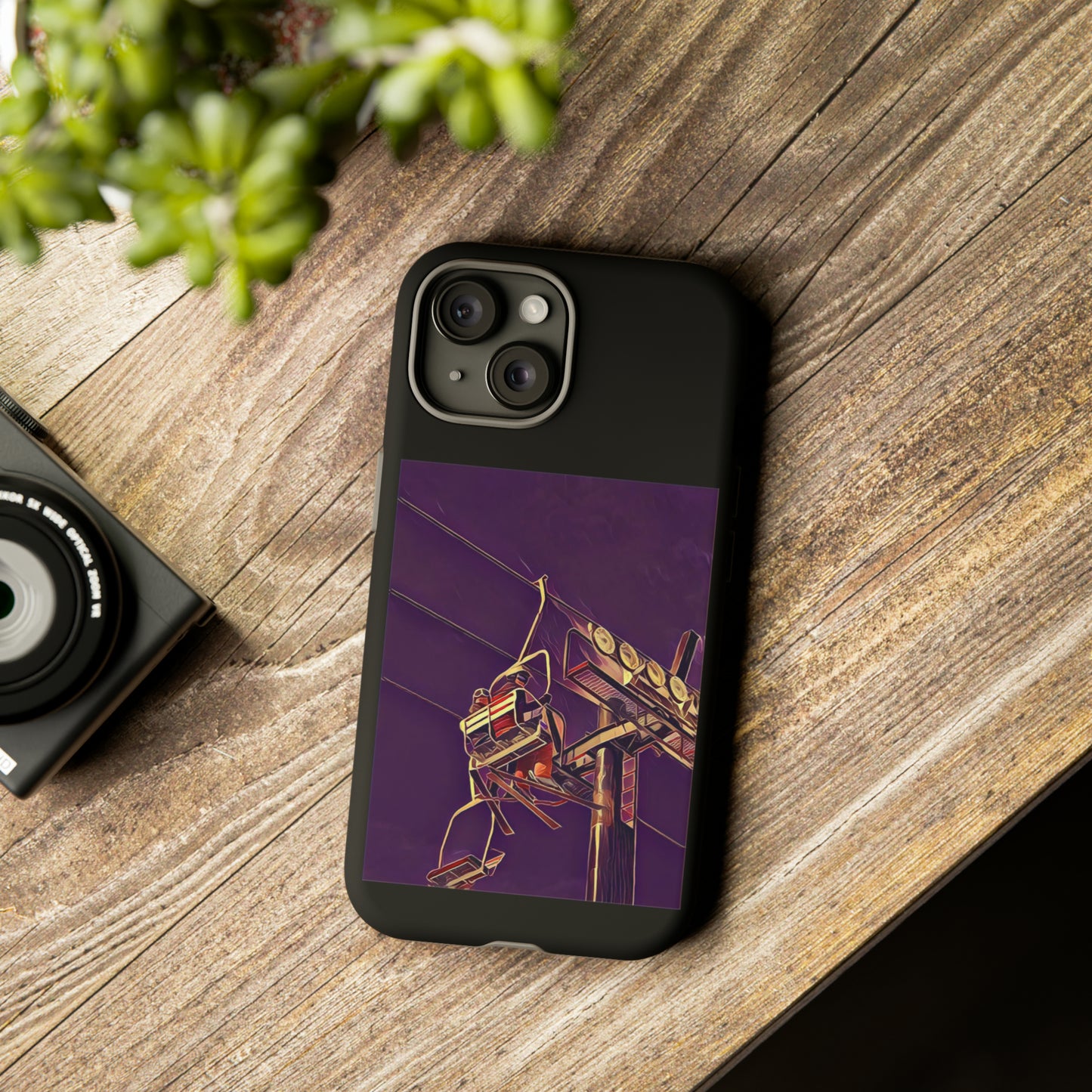 Ski The Line Phone Case