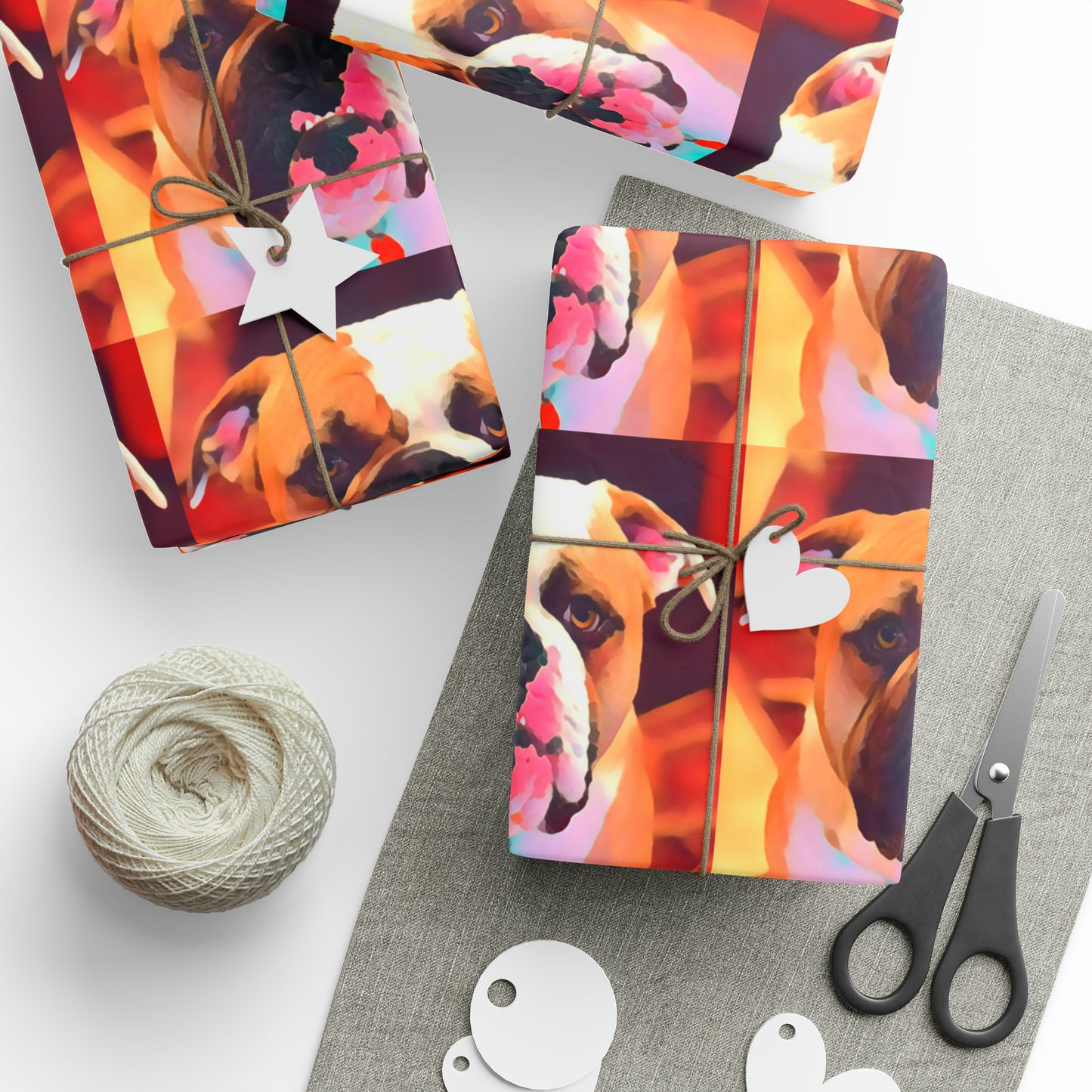 Pasca Bull Dog Wrapping Papers