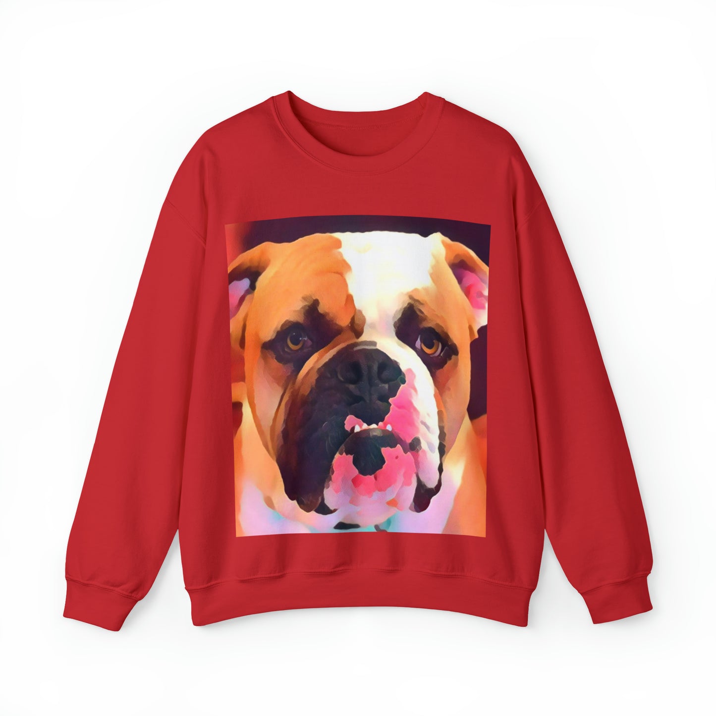 Pasca Bull Dog Red Sweatshirt