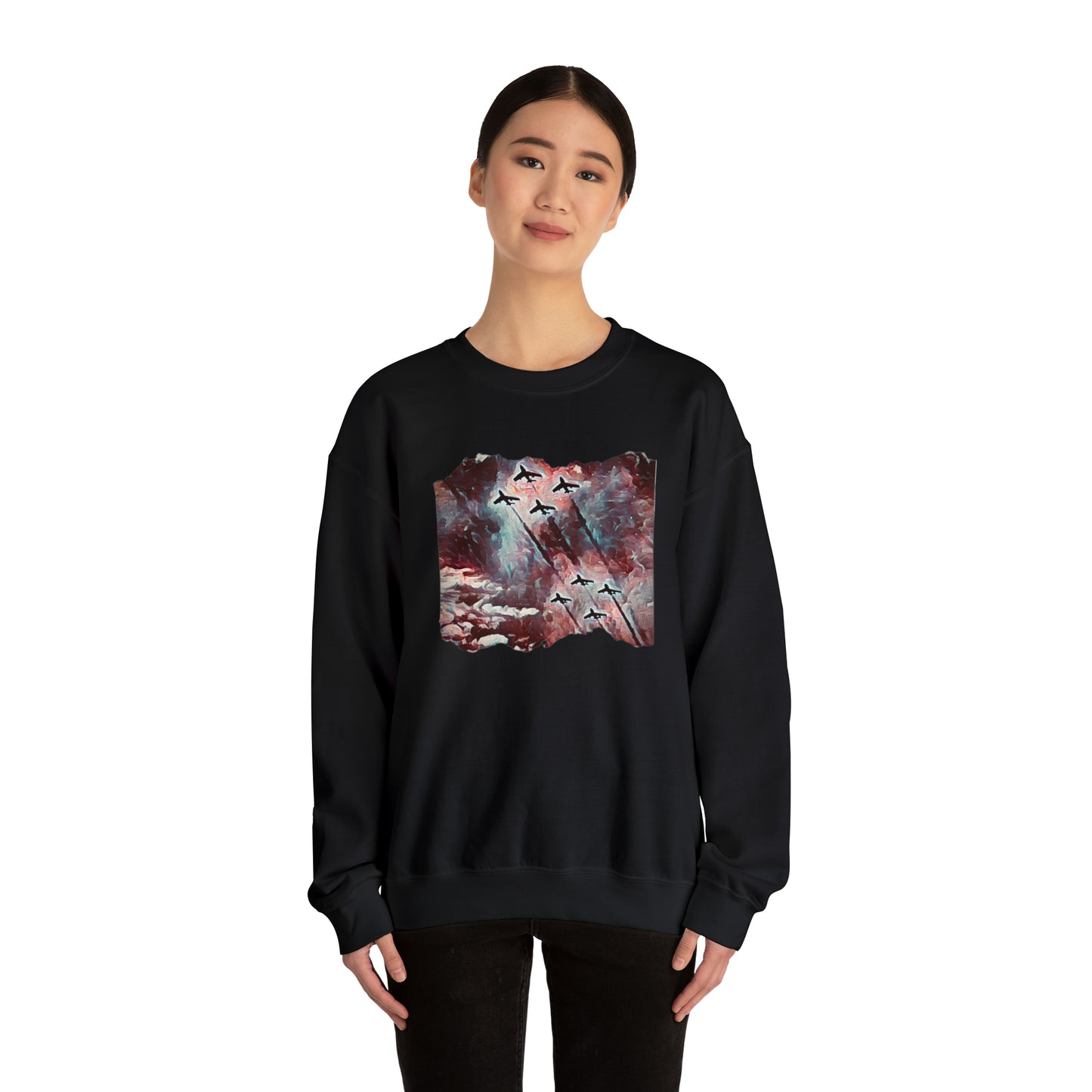 F-86 Saber Squadron Unisex Heavy Blend™ Crewneck Sweatshirt