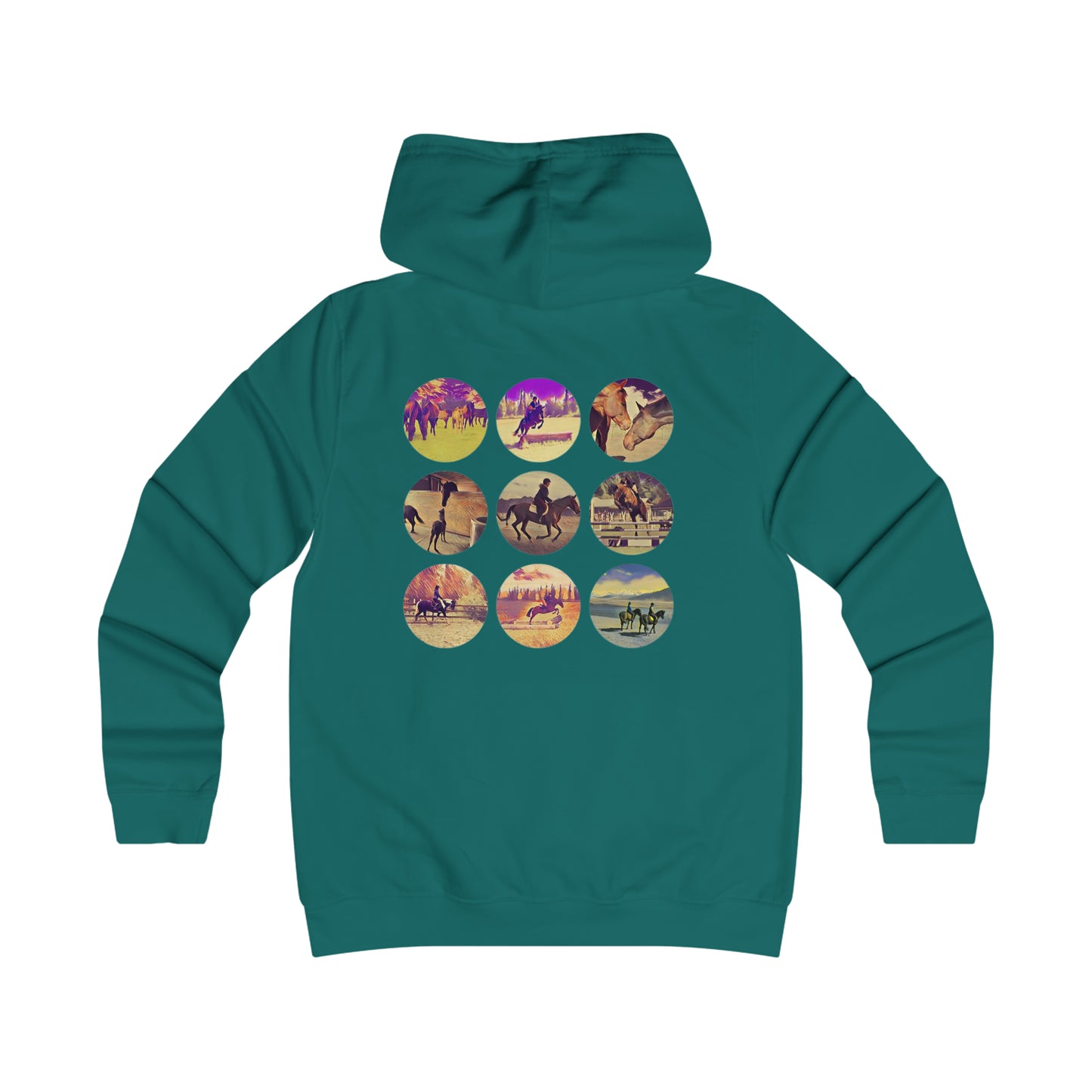 Equestrian Woman's  Hoodie