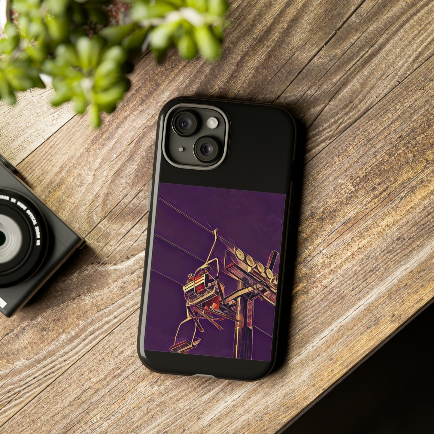 Ski The Line Phone Case