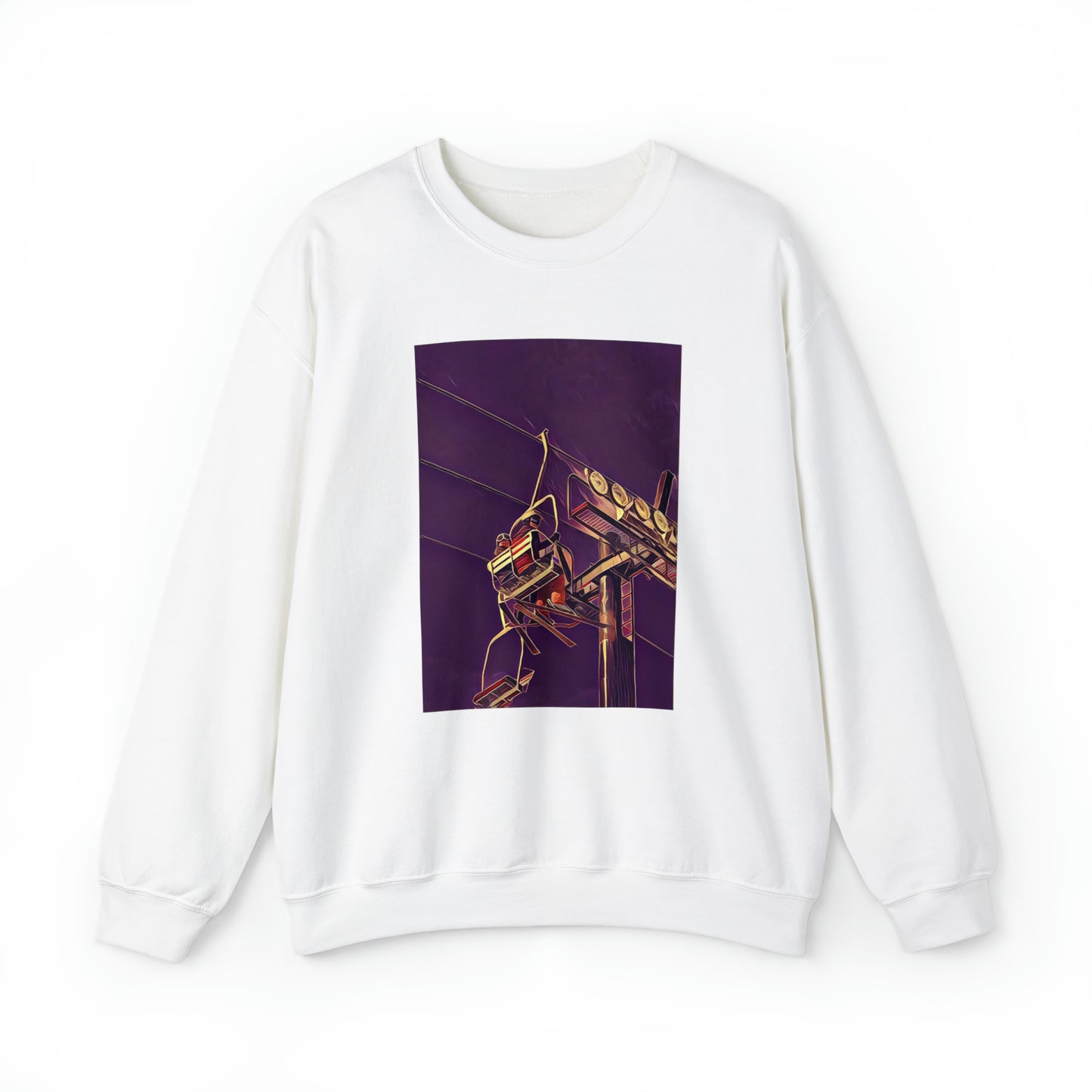 Ride the Line  Heavy Blend™ Crewneck Sweatshirt