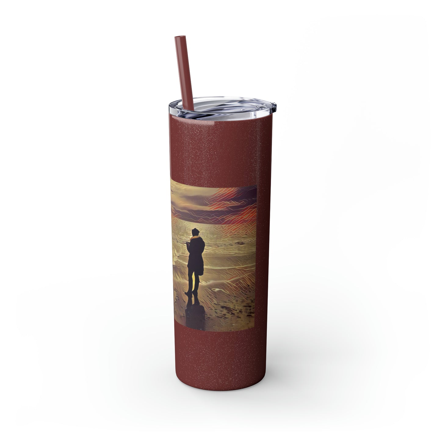 Olivia Beach Tumbler with Straw, 20oz