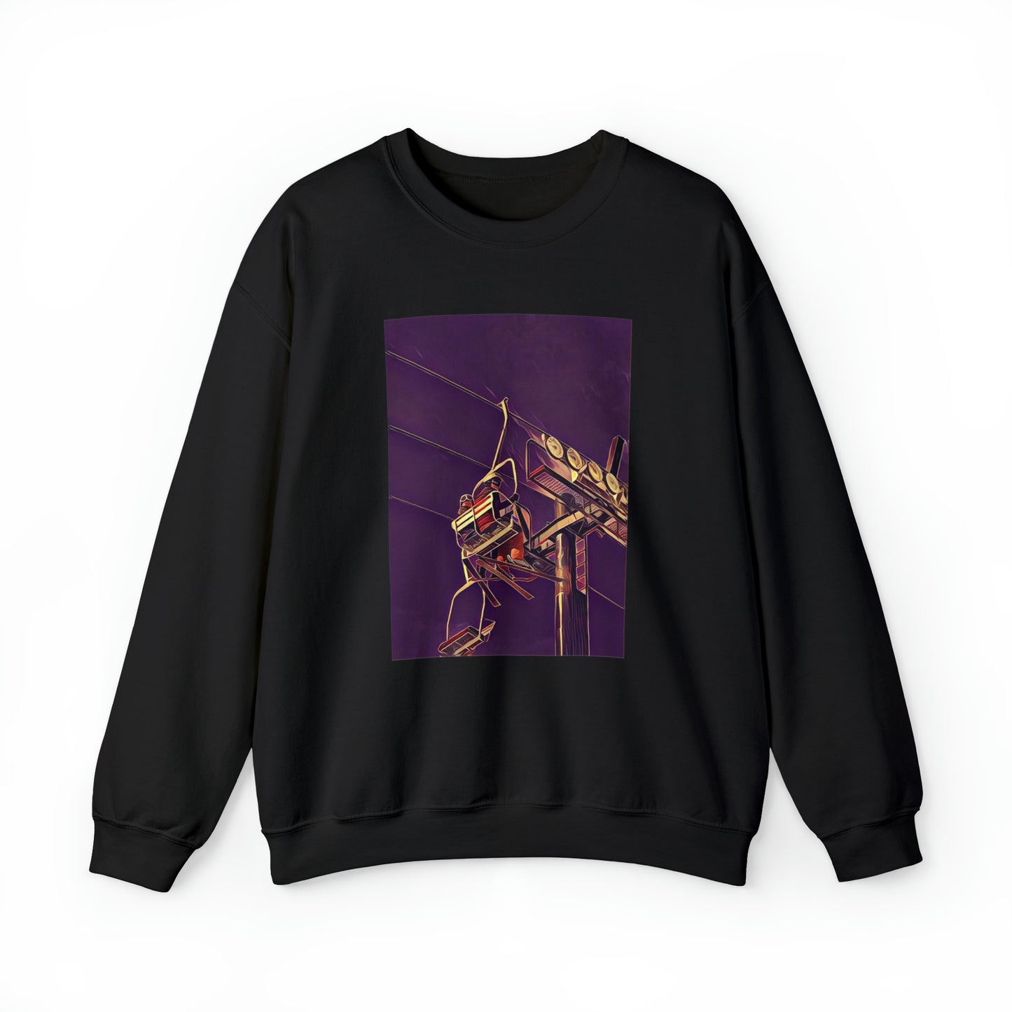 Ride the Line  Heavy Blend™ Crewneck Sweatshirt