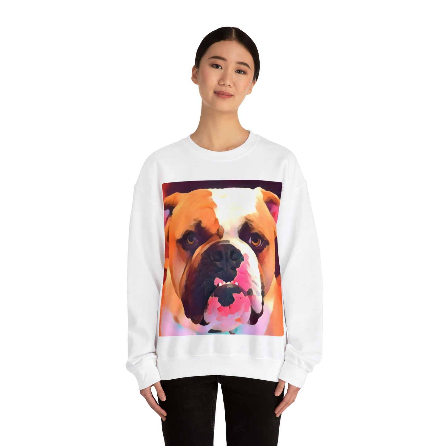 Pasca Bull Dog Red Sweatshirt