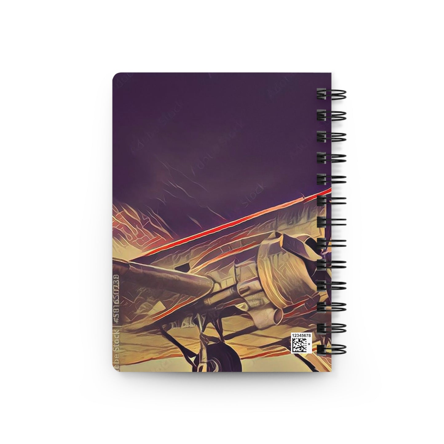 Aviation DC-3 Spiral Bound Journal