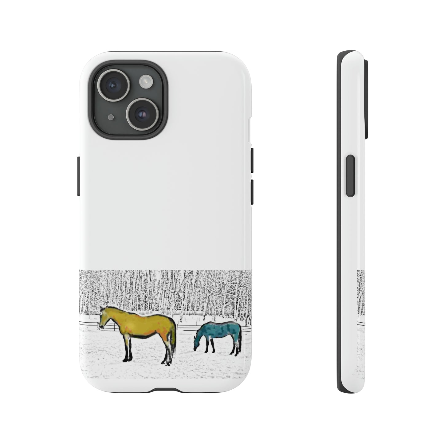 Shilo and Maddy Winter Wonderland Phone Case