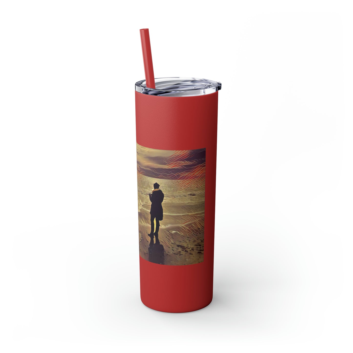 Olivia Beach Tumbler with Straw, 20oz