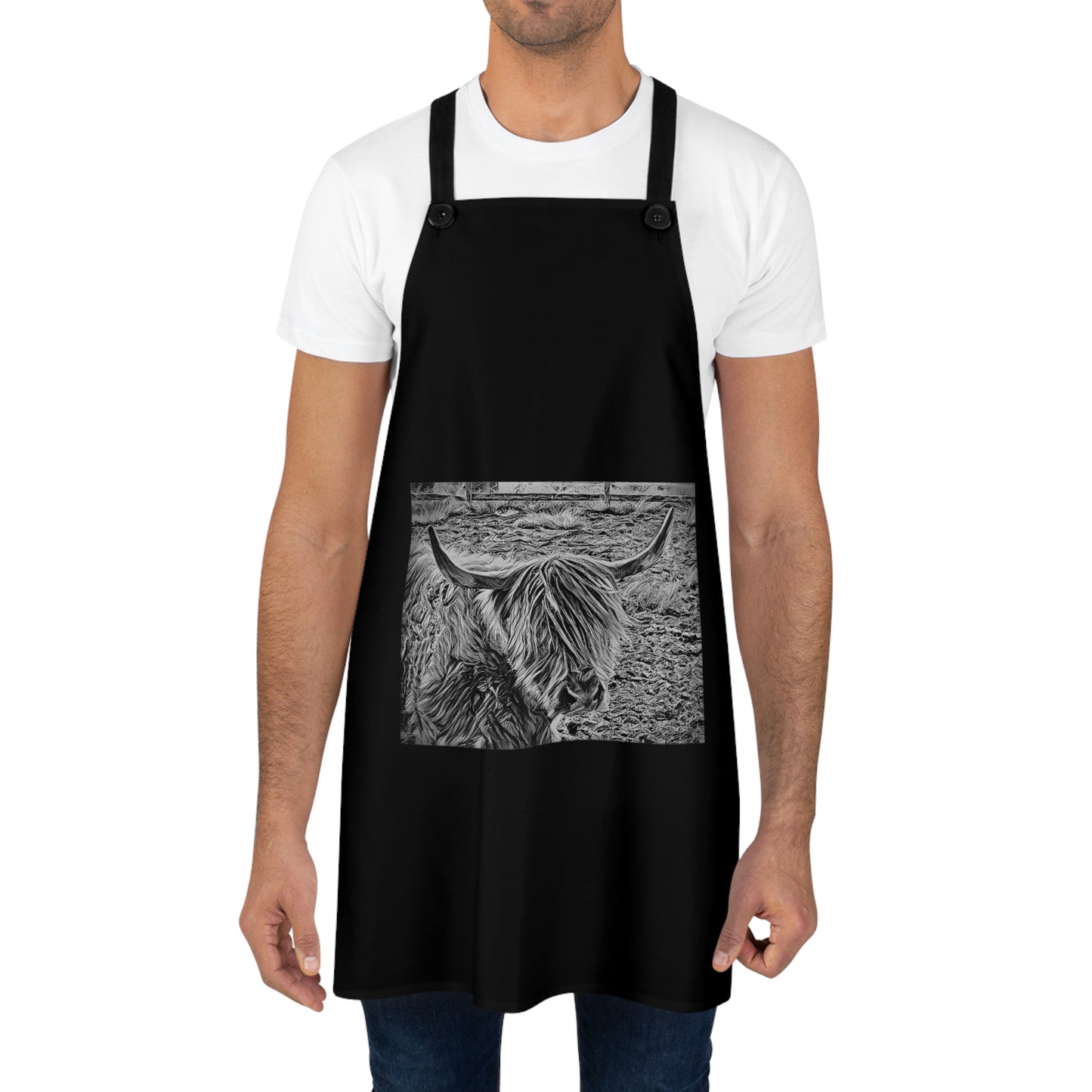 Highland Cow Apron