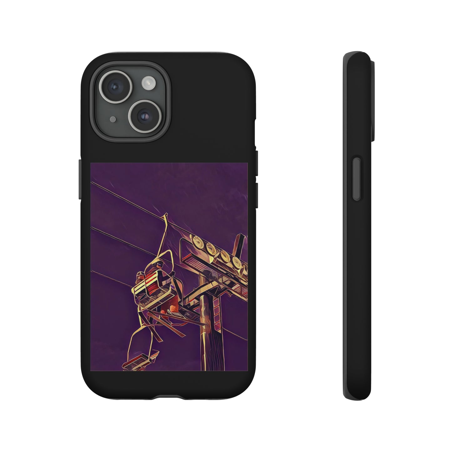 Ski The Line Phone Case