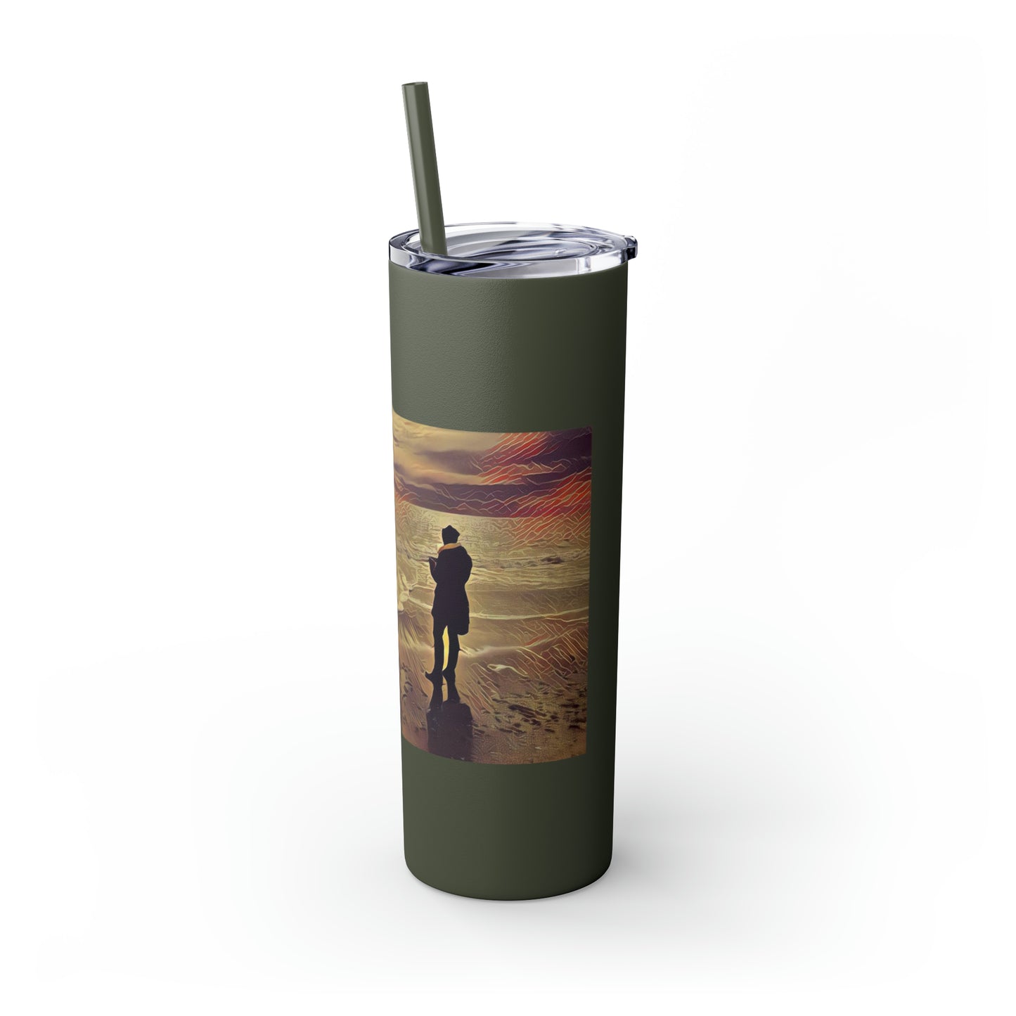 Olivia Beach Tumbler with Straw, 20oz